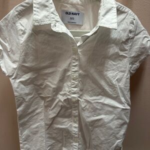 Old Navy Stretch White Shirt